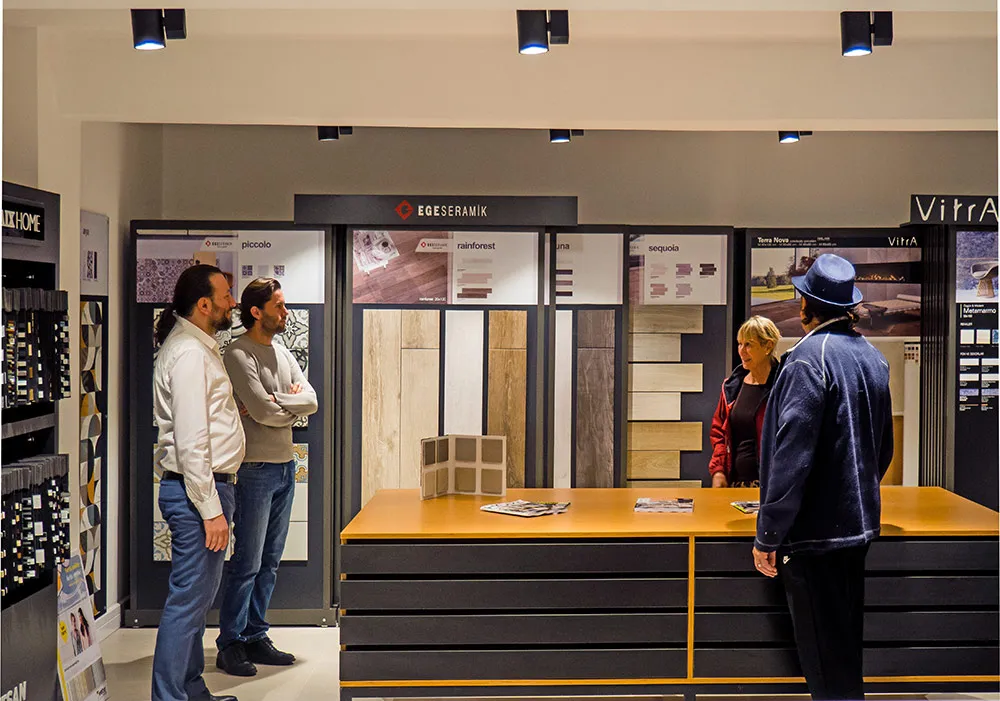 Showroom opening
